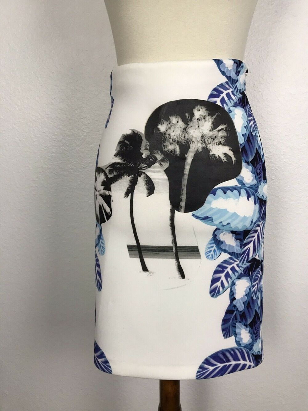 Opening Ceremony Pelagic Print Skirt